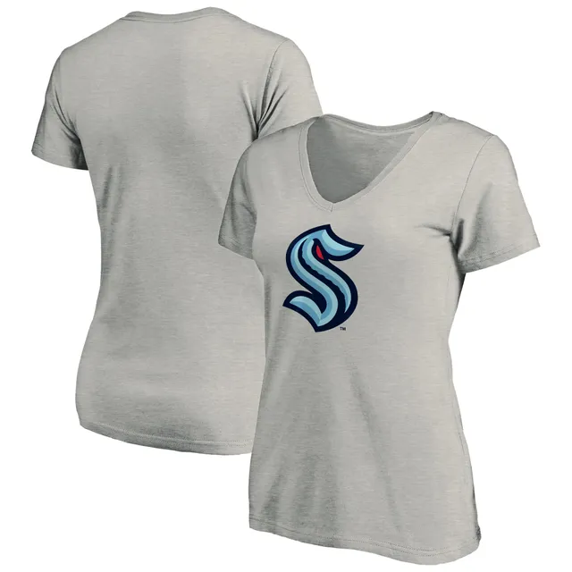 Lids Seattle Kraken Fanatics Branded Women's Represent V-Neck T-Shirt -  Deep Sea Blue