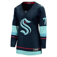 Fanatics Jordan Eberle pour femmes, maillot de joueur échappé à domicile Seattle Kraken, bleu marine