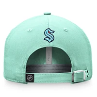 Casquette réglable Seattle Kraken Breakaway Fanatics bleu clair pour femmes