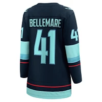 Women's Fanatics Pierre-Edouard Bellemare Deep Sea Blue Seattle Kraken Home Breakaway Player Jersey