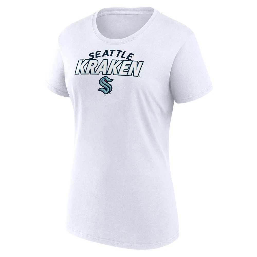 Women's Fanatics Seattle Kraken Risk T-Shirt Combo Pack