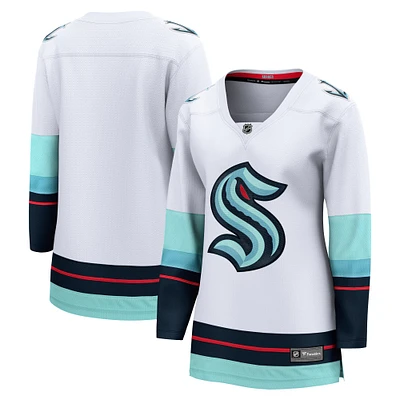 Fanatics pour femmes blanc Seattle Kraken Away - Maillot Premier Breakaway