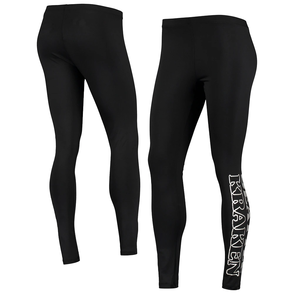 Women's G-III Sports by Carl Banks Black Seattle Kraken Stadium Leggings