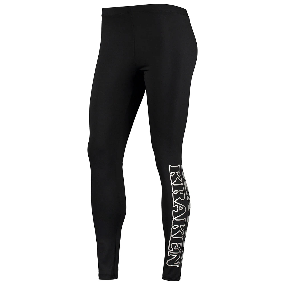 Legging G-III Sports by Carl Banks noir pour femme Seattle Kraken Stadium