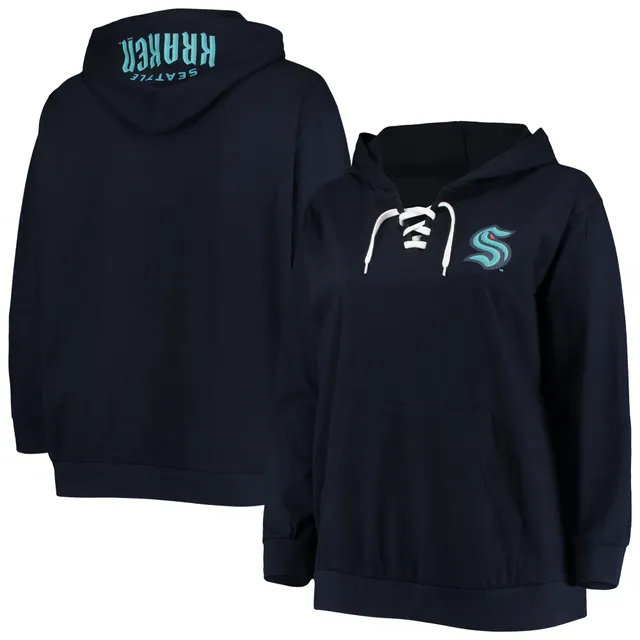 Lids Seattle Seahawks Antigua Women's Action Chenille Pullover Hoodie