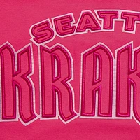 T-shirt carré court Pro Standard Seattle Kraken triple rose pour femmes