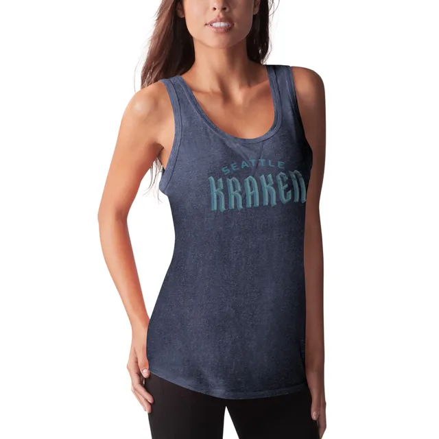 Touch Cleveland Indians Women's Navy Varsity Tank Top