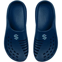 Youth FOCO Deep Sea Blue Seattle Kraken Sunny Day Clogs