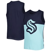 Youth Light Blue/Dark Sea Blue Seattle Kraken Revitalize Tank Top