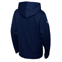 Sweat à capuche Authentic Pro bleu marine pour jeunes