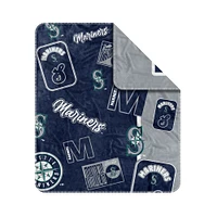  Seattle Mariners 50" x 60" Dream Weave Throw Blanket