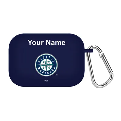 Seattle Mariners Personalized Silicone AirPods Pro Case Cover