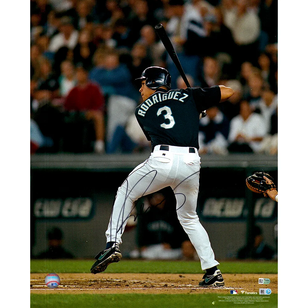 Alex Rodriguez Seattle Mariners Fanatics Authentic Autographed 16" x 20" Hitting Photograph