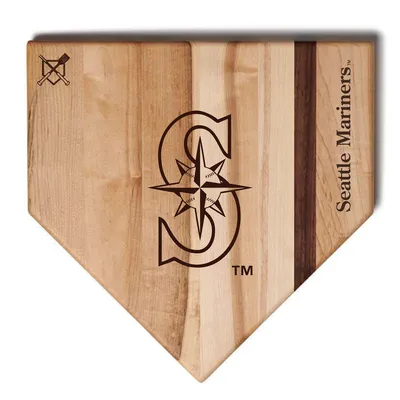 Seattle Mariners Baseball BBQ 17'' x 17'' Home Plate Cutting Board
