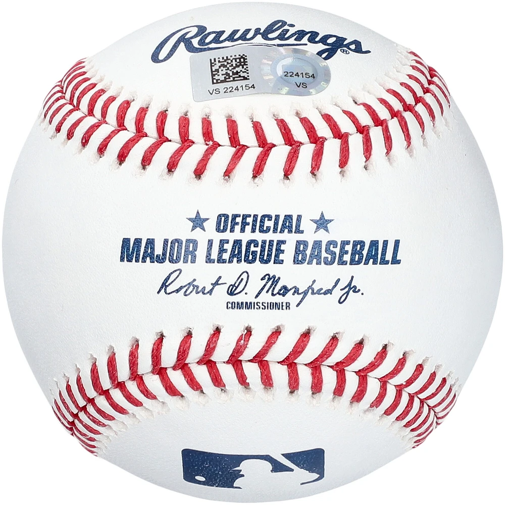 Casquette de baseball autographiée par Edgar Martinez des Mariners de Seattle