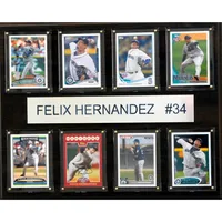 Mens Nike Felix Hernandez Navy Seattle Mariners Nickname Name & Number Performance T-Shirt Size: Small