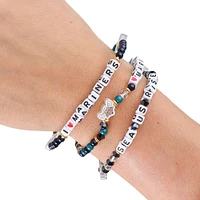 Lot de 3 bracelets d'amitié FOCO des Mariners de Seattle