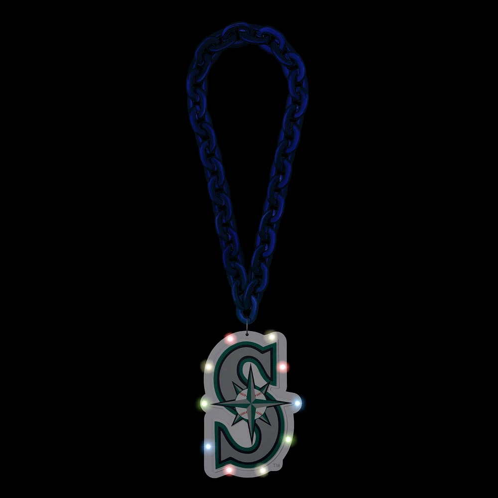 FOCO Seattle Mariners Light Up Big Logo Fan Chain