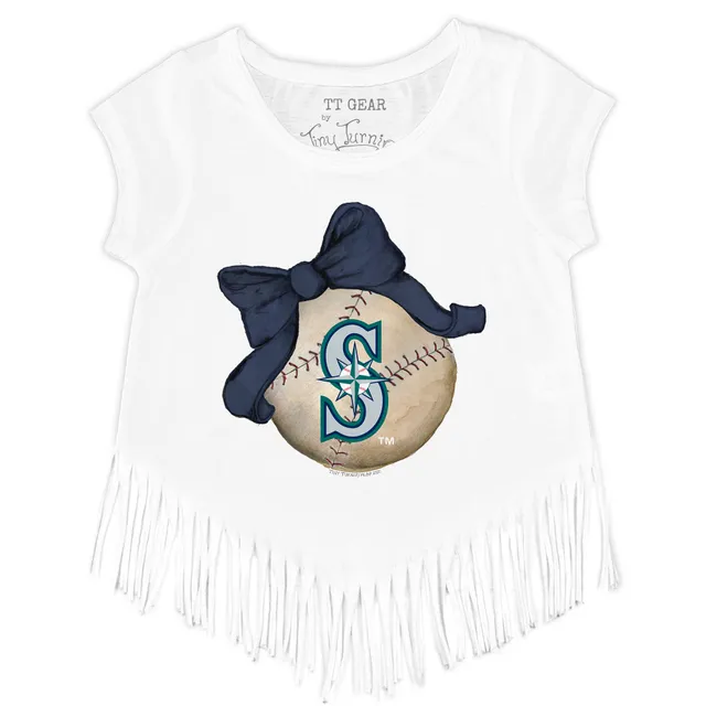 Lids Seattle Mariners Tiny Turnip Toddler Baseball Love T-Shirt - Navy