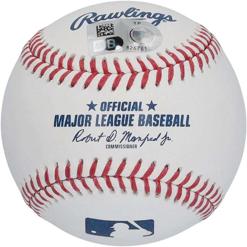 Baseball autographié par Ichiro Suzuki des Mariners de Seattle avec l'inscription « HOF 25 »