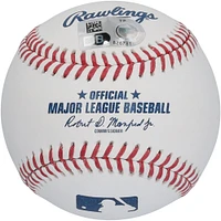 Baseball autographié par Ichiro Suzuki des Mariners de Seattle avec l'inscription « HOF 25 »