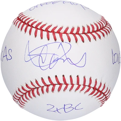 Baseball autographié par Ichiro Suzuki des Seattle Mariners avec plusieurs inscriptions - Édition limitée à 23 exemplaires