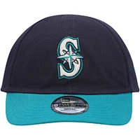 Infant New Era Navy Seattle Mariners Team Color My First 9TWENTY Flex Hat
