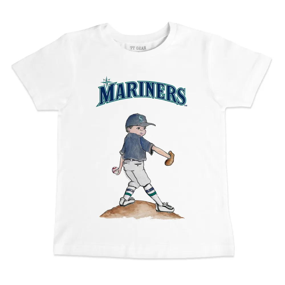 Lids Seattle Mariners Tiny Turnip Women's Stacked T-Shirt - White