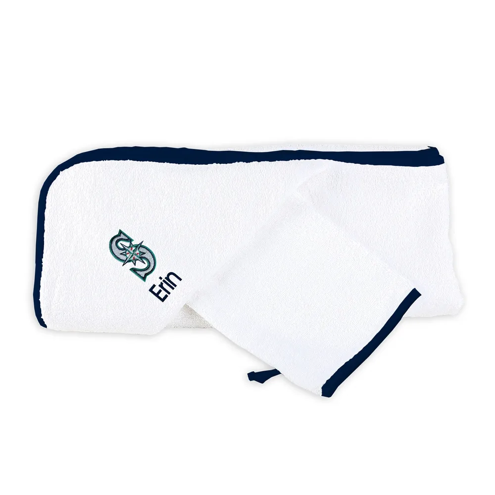 Seattle Mariners Infant Personalized Blanket - Navy