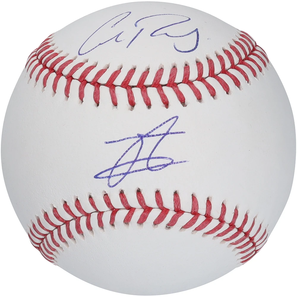 Julio Rodríguez & Cal Raleigh Seattle Mariners Autographed Baseball