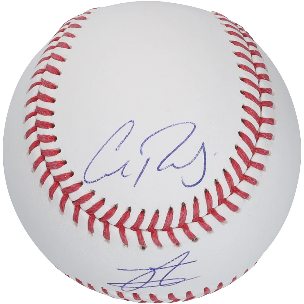 Julio Rodríguez & Cal Raleigh Seattle Mariners Autographed Baseball