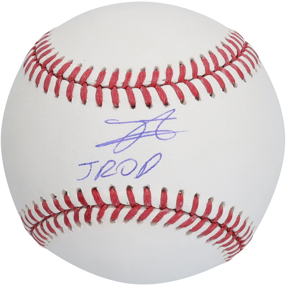 Julio Rodríguez Seattle Mariners Autographed Baseball with "J-Rod" Inscription