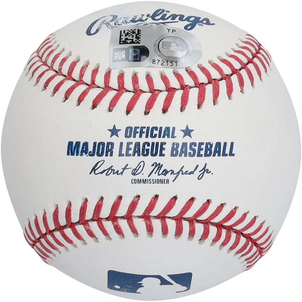 Julio Rodríguez Seattle Mariners Autographed Baseball with "J-Rod" Inscription