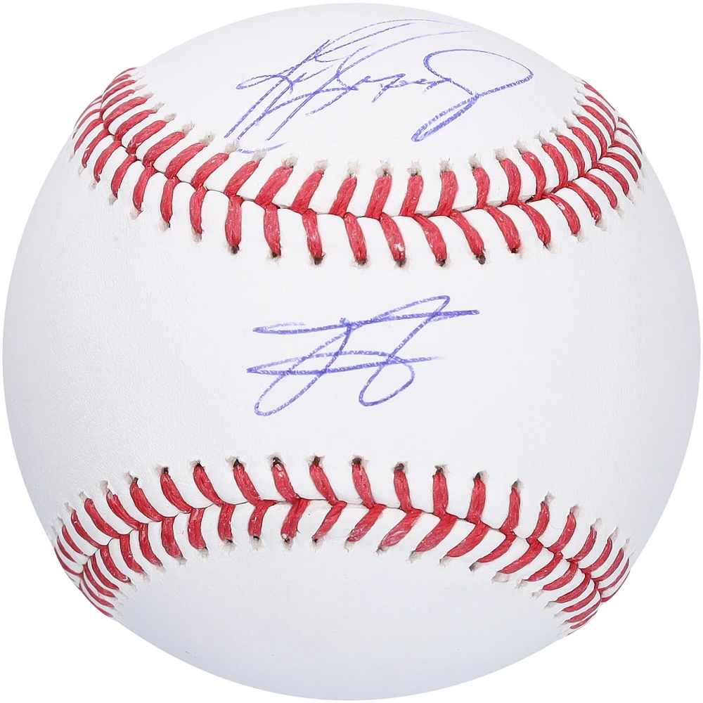 Casquette de baseball autographiée par Ken Griffey Jr. et Julio Rodriguez des Mariners de Seattle