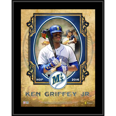 Lids Ken Griffey Jr. Seattle Mariners Fanatics Authentic 12 x 15 Hall of  Fame Career Profile Sublimated Plaque