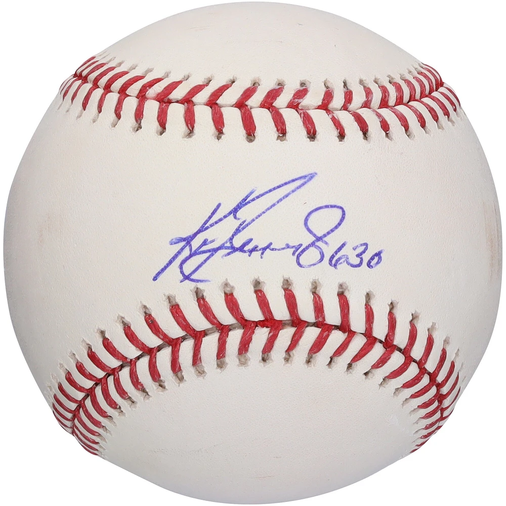 Ken Griffey Jr. Seattle Mariners Autographed 600 HR Run Club Baseball with "630" Inscription 