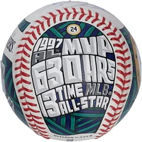 Ken Griffey Jr. Seattle Mariners Autographed Baseball with "HOF 16" Inscription - Art by Mike Floyd - Limited Edition of 10
