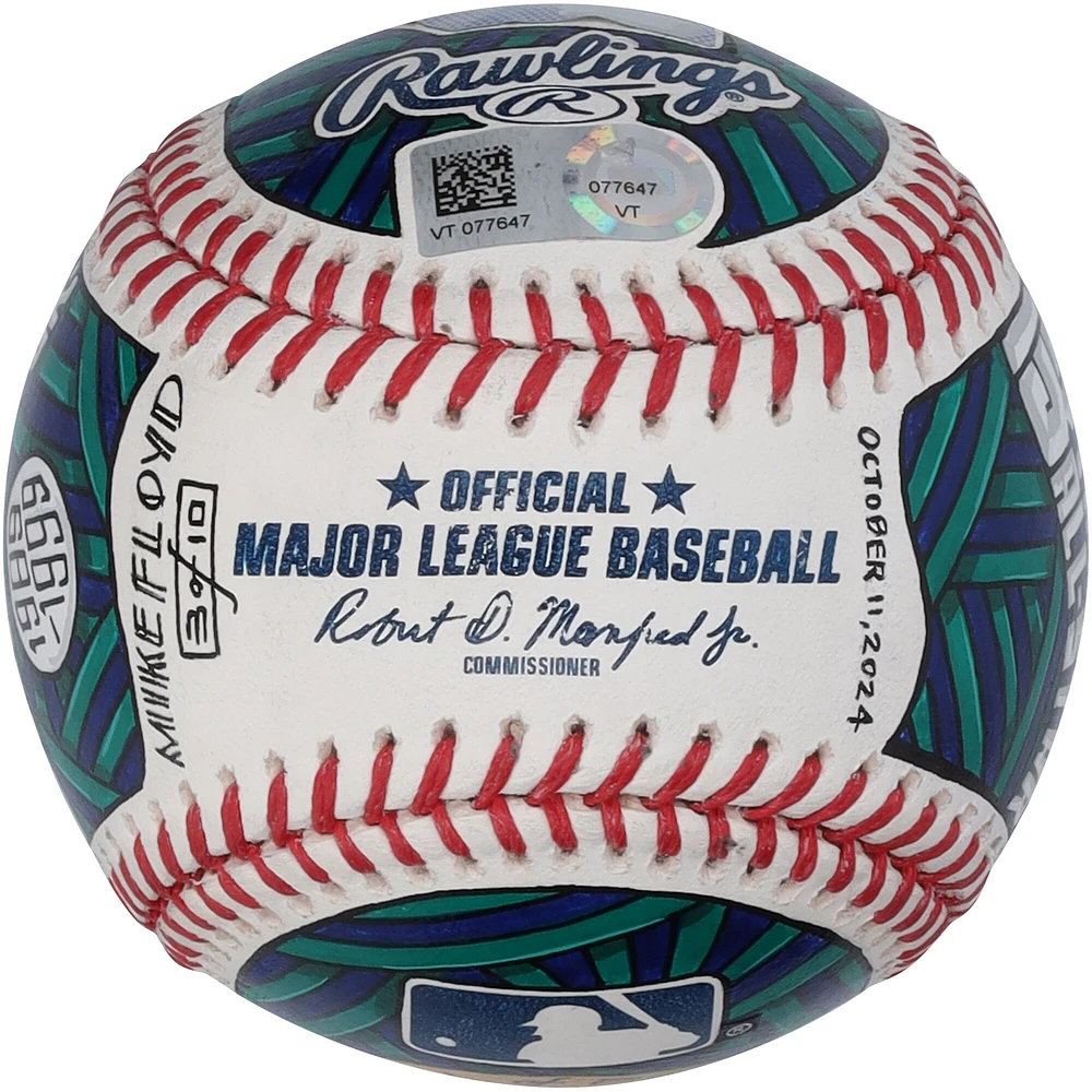 Ken Griffey Jr. Seattle Mariners Autographed Baseball with "HOF 16" Inscription - Art by Mike Floyd - Limited Edition of 10