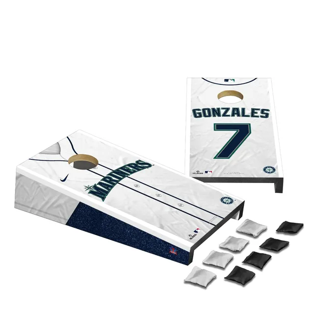 Lids Marco Gonzales Seattle Mariners Jersey Design Desktop Cornhole Game  Set