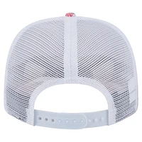 Men's New Era  White Seattle Mariners Flamingo Mesh Back 9SEVENTY Stretch-Snap Hat