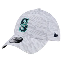 Men's New Era  White Seattle Mariners Graded 39THIRTY Flex Hat