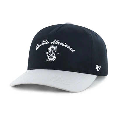 Men's '47 Black Seattle Mariners Stable Hitch Adjustable Hat