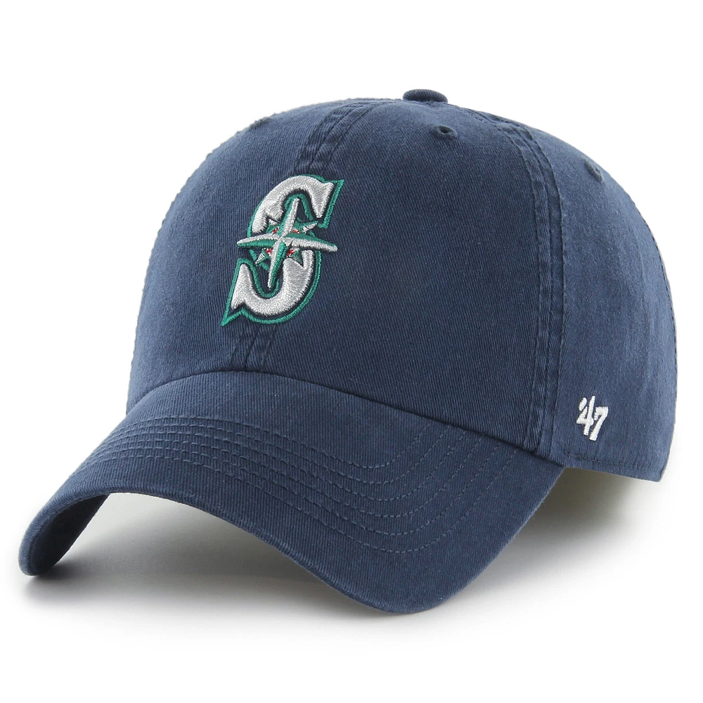 Casquette ajustée '47 Navy Seattle Mariners Franchise Logo pour homme