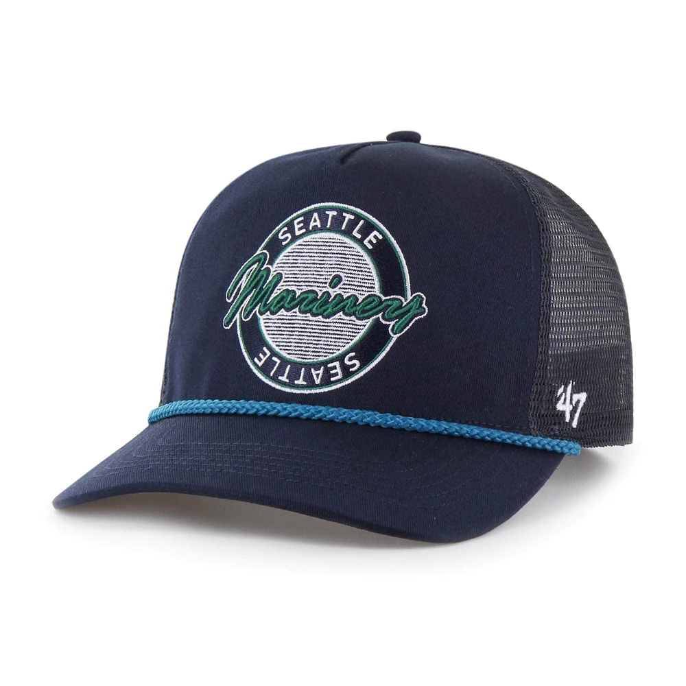 Casquette ajustable Promenade Hitch bleu marine '47 pour homme des Seattle Mariners