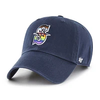Men's '47  Navy Seattle Mariners Team Pride Clean Up Adjustable Hat