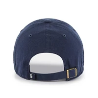 Men's '47  Navy Seattle Mariners Team Pride Clean Up Adjustable Hat