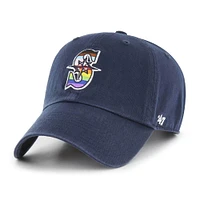 Men's '47  Navy Seattle Mariners Team Pride Clean Up Adjustable Hat