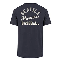 Men's '47  Navy Seattle Mariners Turn Back Franklin T-Shirt