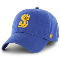 Casquette ajustée '47 Royal Seattle Mariners Cooperstown Collection Franchise pour homme