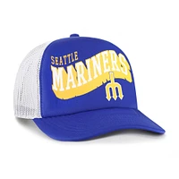 Men's '47 Royal Seattle Mariners Meander Foam Trucker Snapback Hat